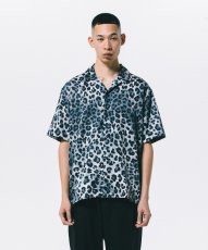 画像5: ROTTWEILER/R9 LEOPARD S/S SHIRT（GRAY） 【30%OFF】［レオパードシャツ-24春夏］ (5)