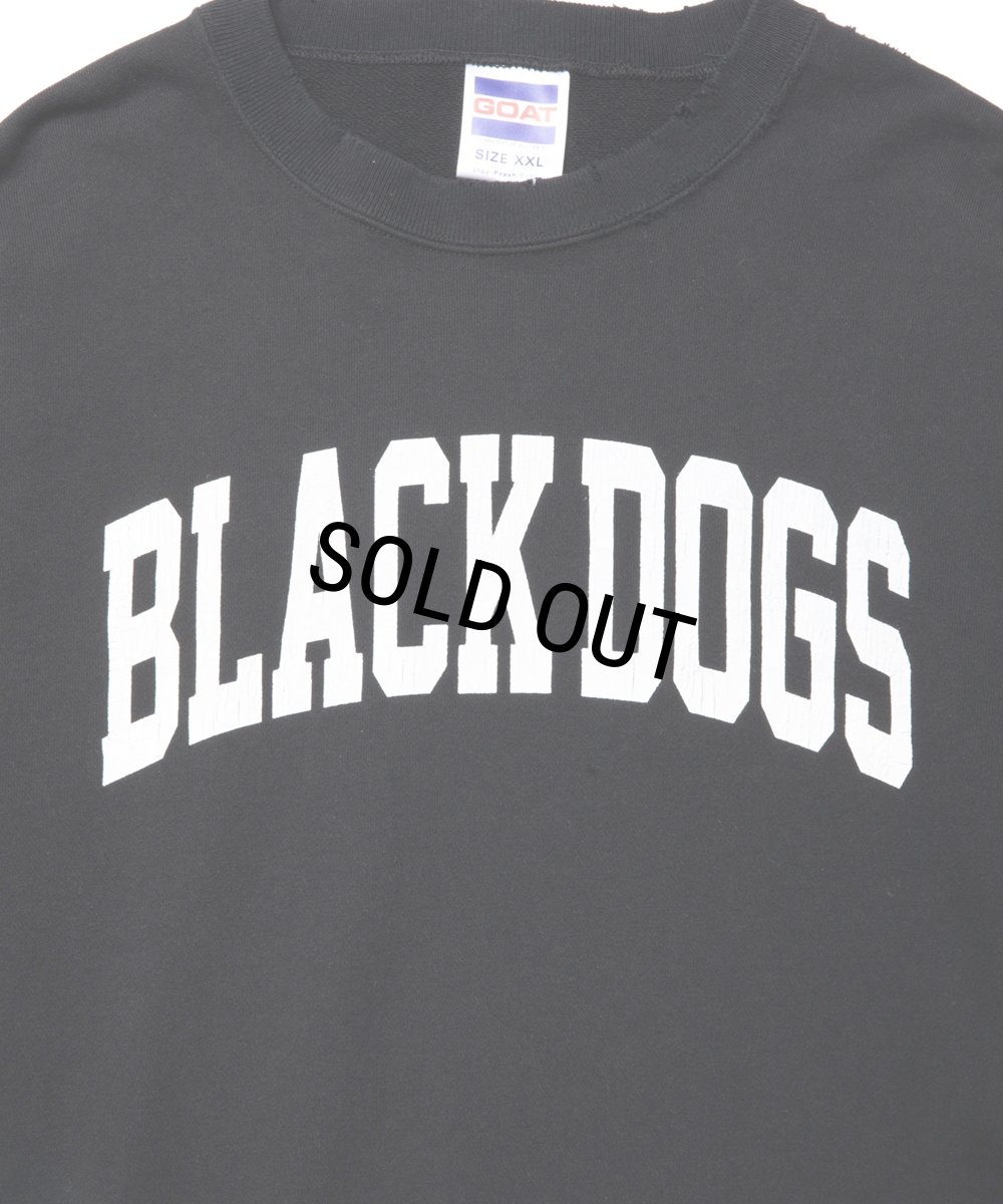 画像4: ROTTWEILER/B.D DAMAGE SWEATER（CHARCOAL） 【30%OFF】［ユーズド加工クルーネックスウェット-24春夏］ (4)