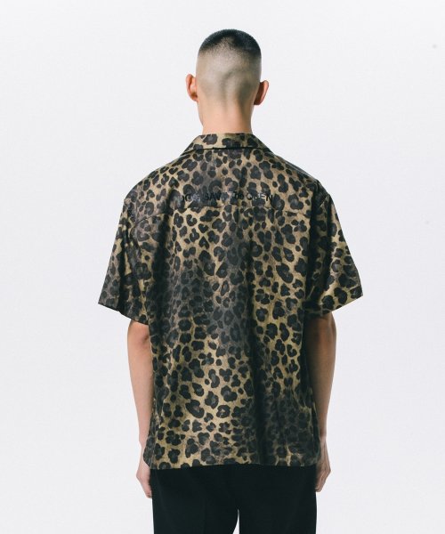 他の写真3: 【30%OFF】ROTTWEILER/R9 LEOPARD S/S SHIRT（BEIGE）［レオパードシャツ-24春夏］