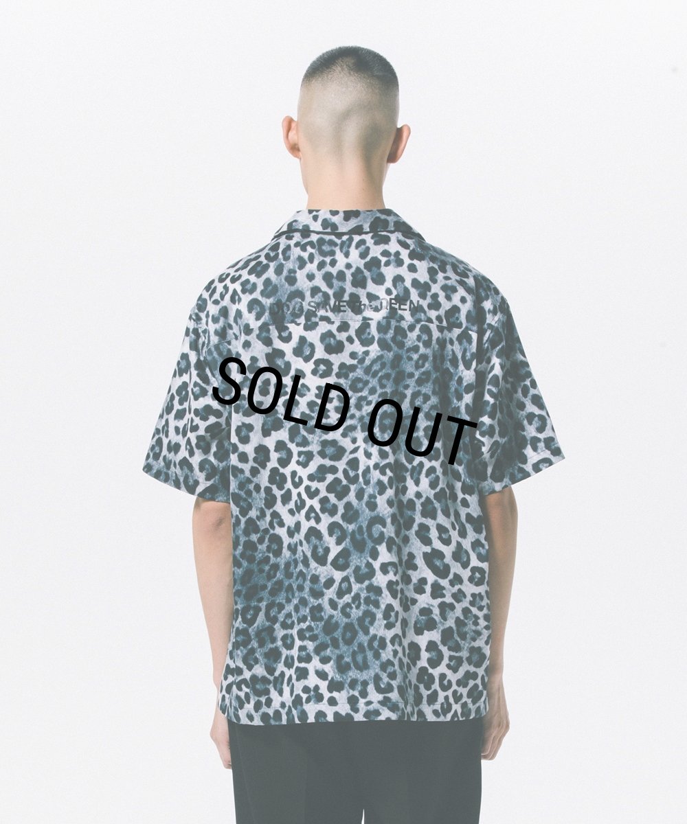 画像6: ROTTWEILER/R9 LEOPARD S/S SHIRT（GRAY） 【30%OFF】［レオパードシャツ-24春夏］ (6)