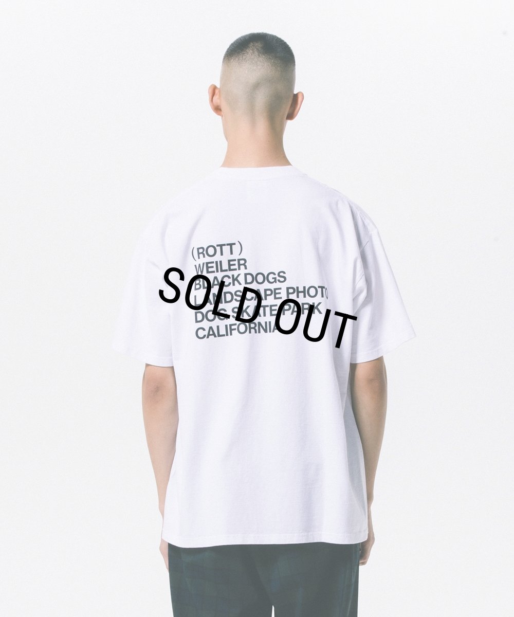 画像7: ROTTWEILER/PIGMENT PHOTO TEE（WHITE） 【30%OFF】［プリントT-24春夏］ (7)