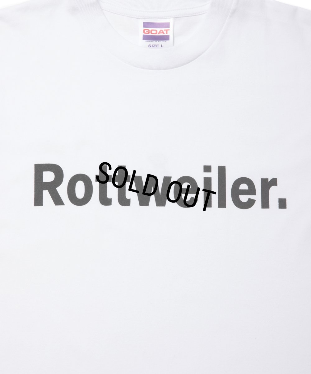 画像4: ROTTWEILER/CLASSIC NO SLEEVE TEE（WHITE）［ノースリーブT-24春夏］ (4)