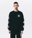 画像7: ROTTWEILER/CIRCLE L/S TEE（BLACK）［プリント長袖T-24春夏］