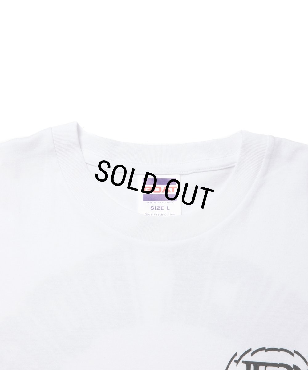 画像3: 【30%OFF】ROTTWEILER/CIRCLE TEE（WHITE）［プリントT-24春夏］ (3)