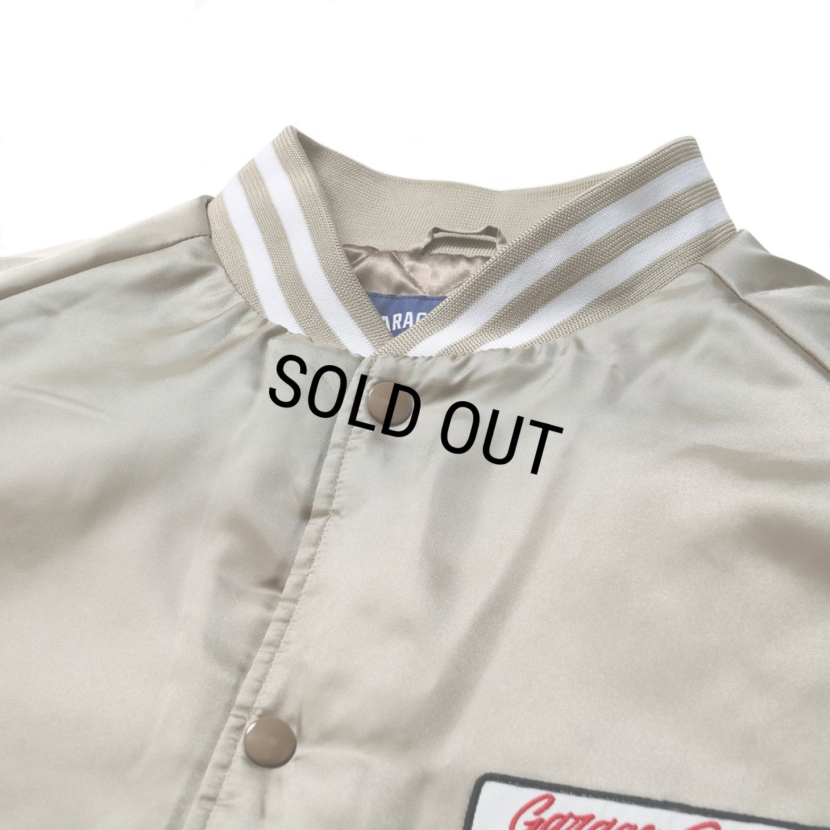 画像4: PORKCHOP/SATIN SPORTS JKT（GOLD）［サテンスポーツJKT-23秋冬］ (4)