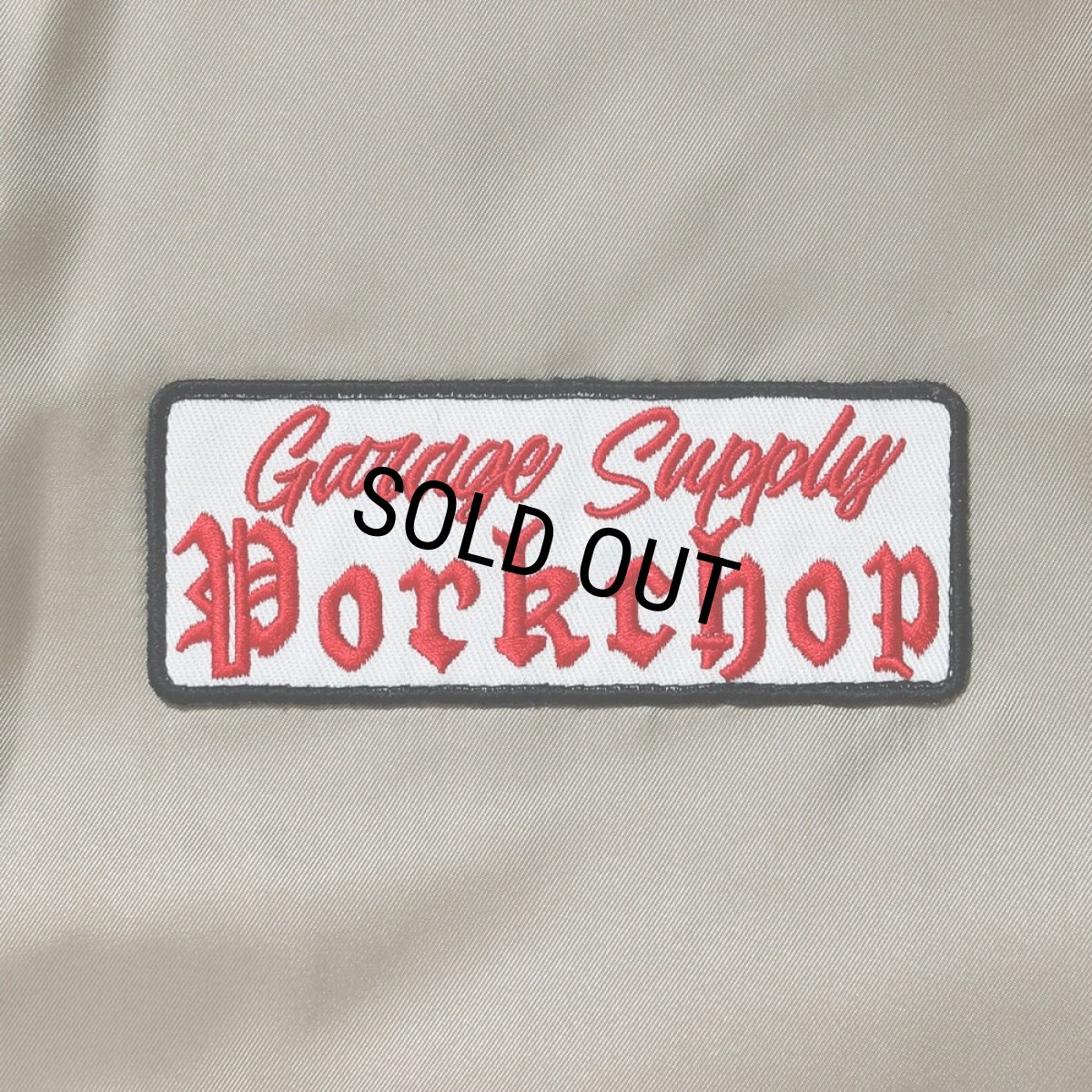 画像5: PORKCHOP/SATIN SPORTS JKT（GOLD）［サテンスポーツJKT-23秋冬］ (5)