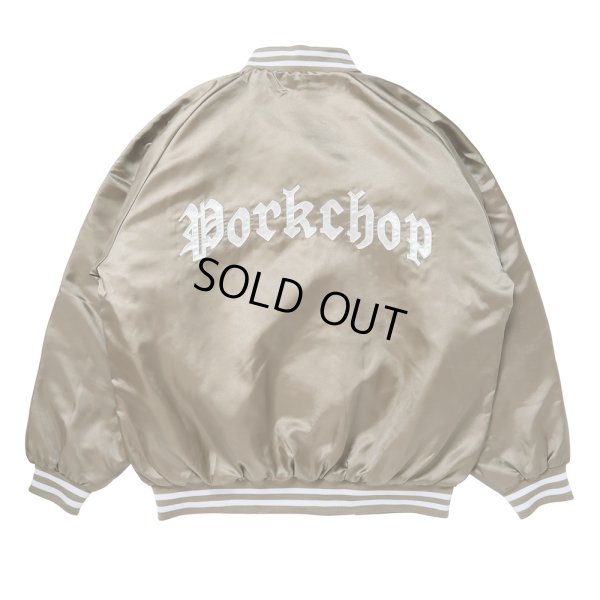 画像2: PORKCHOP/SATIN SPORTS JKT（GOLD）［サテンスポーツJKT-23秋冬］