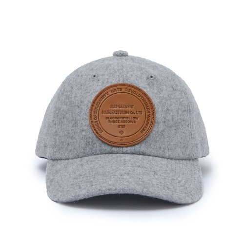他の写真2: 【30%OFF】RATS/WOOL LEATHER PATCH CAP（各色）［ウールレザーパッチキャップ-23秋冬］