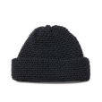 画像1: COOTIE PRODUCTIONS/Lowgauge Big Beanie（Black）［ビッグビーニー-23秋冬］ (1)