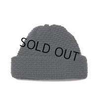 COOTIE PRODUCTIONS/Lowgauge Big Beanie（Black）［ビッグビーニー-23秋冬］