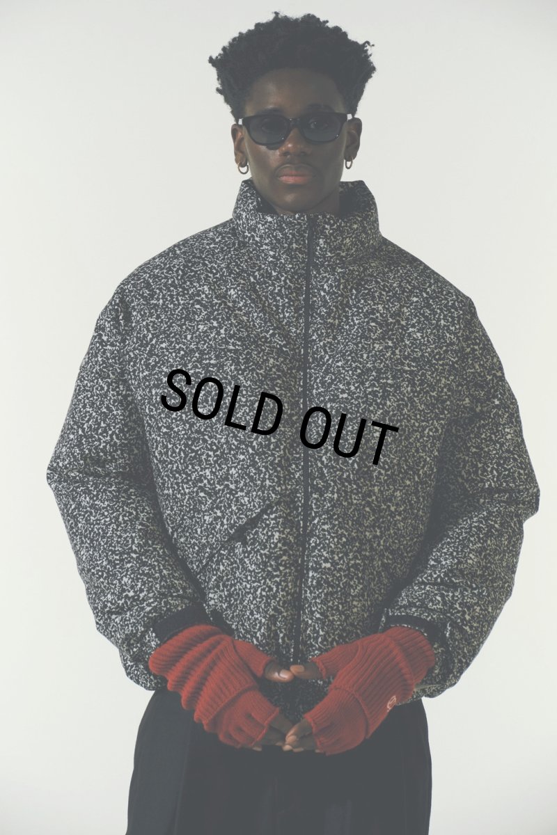 画像10: COOTIE PRODUCTIONS/T/W Jacquard Down Jacket（Black）［ジャガードダウンJKT-23秋冬］ (10)