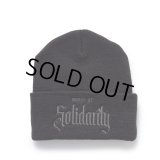 RATS/KNIT CAP SOLIDARITY（CHACOAL） 【30%OFF】［ニットキャップ-23秋冬］