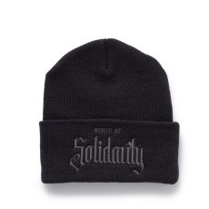 画像1: RATS/KNIT CAP SOLIDARITY（CHACOAL） 【30%OFF】［ニットキャップ-23秋冬］ (1)