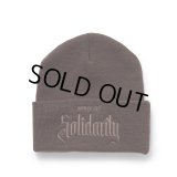 RATS/KNIT CAP SOLIDARITY（BROWN）［ニットキャップ-23秋冬］