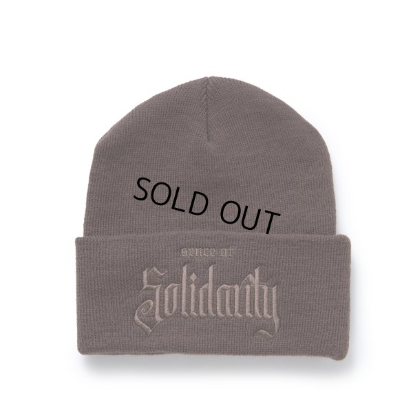 画像1: RATS/KNIT CAP SOLIDARITY（BROWN）［ニットキャップ-23秋冬］