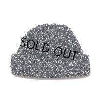 COOTIE PRODUCTIONS/Lowgauge Big Beanie（Black Mix）［ビッグビーニー-23秋冬］