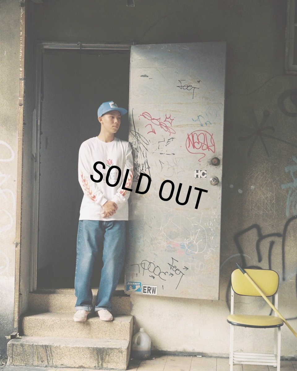 画像5: CHALLENGER/L/S DOWNHILL TEE（BLACK）［プリント長袖T-23秋冬］ (5)