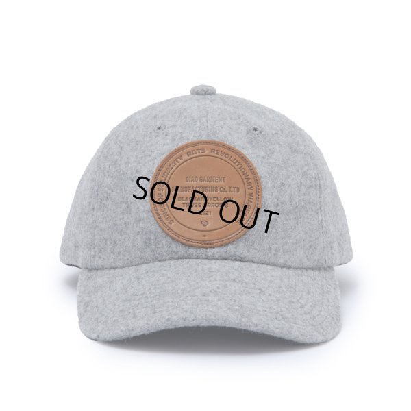 画像2: 【30%OFF】RATS/WOOL LEATHER PATCH CAP（各色）［ウールレザーパッチキャップ-23秋冬］