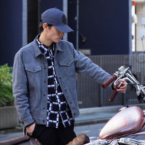 他の写真3: RATS/NATIVE PRINT FLANNEL SHIRT（BLUE）［ネイティブプリントフランネルシャツ-23秋冬］