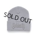 RATS/KNIT CAP SOLIDARITY（LIGHT GRAY）［ニットキャップ-23秋冬］