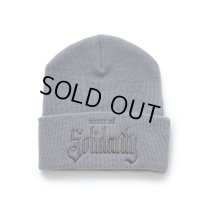 RATS/KNIT CAP SOLIDARITY（LIGHT GRAY）［ニットキャップ-23秋冬］
