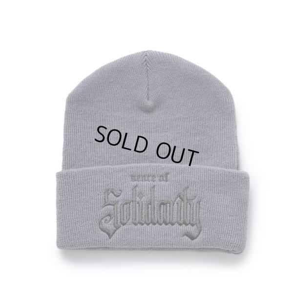 画像1: RATS/KNIT CAP SOLIDARITY（LIGHT GRAY）［ニットキャップ-23秋冬］