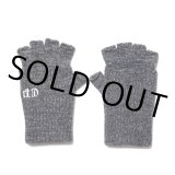 COOTIE PRODUCTIONS/Lowgauge Fingerless Knit Glove（Black Mix）［フィンガーレスニットグローブ-23秋冬］