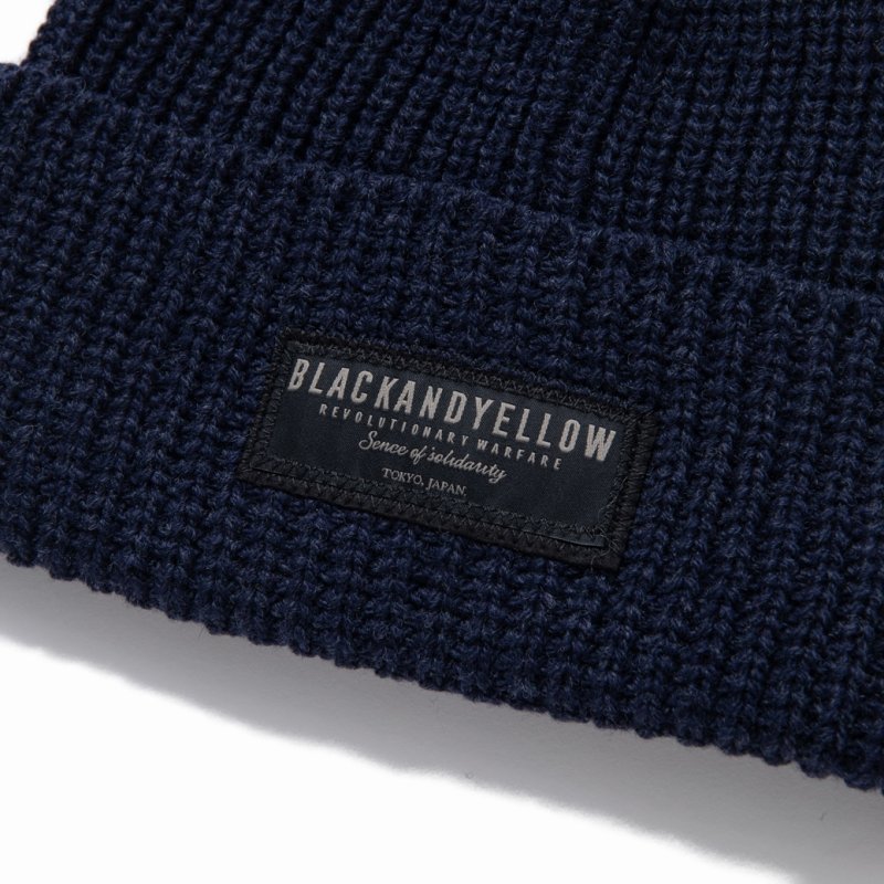 画像2: RATS/WOOL KNIT CAP（NAVY） 【30%OFF】［ウールニットキャップ-23秋冬］