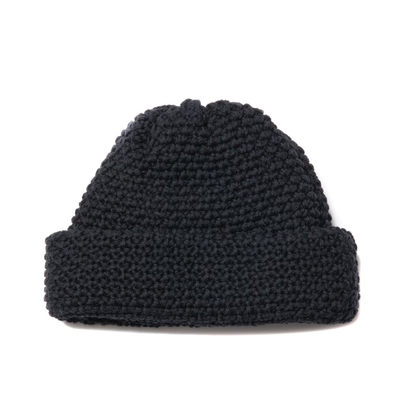 画像1: COOTIE PRODUCTIONS/Lowgauge Big Beanie（Black）［ビッグビーニー-23秋冬］