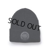 RATS/KNIT CAP CIRCLE PATCH（BLACK）［ニットキャップ-23秋冬］