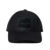 COOTIE PRODUCTIONS/CA/W Flannel 6 Panel Cap（Black）［6パネルキャップ-23秋冬］