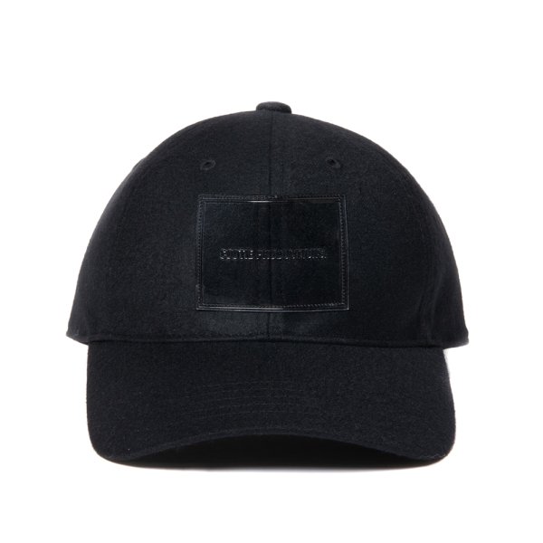 画像1: COOTIE PRODUCTIONS/CA/W Flannel 6 Panel Cap（Black）［6パネルキャップ-23秋冬］