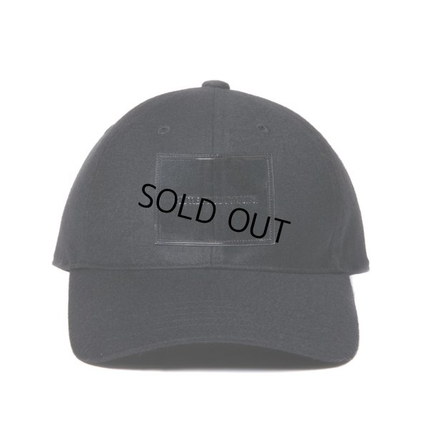 画像1: COOTIE PRODUCTIONS/CA/W Flannel 6 Panel Cap（Black）［6パネルキャップ-23秋冬］