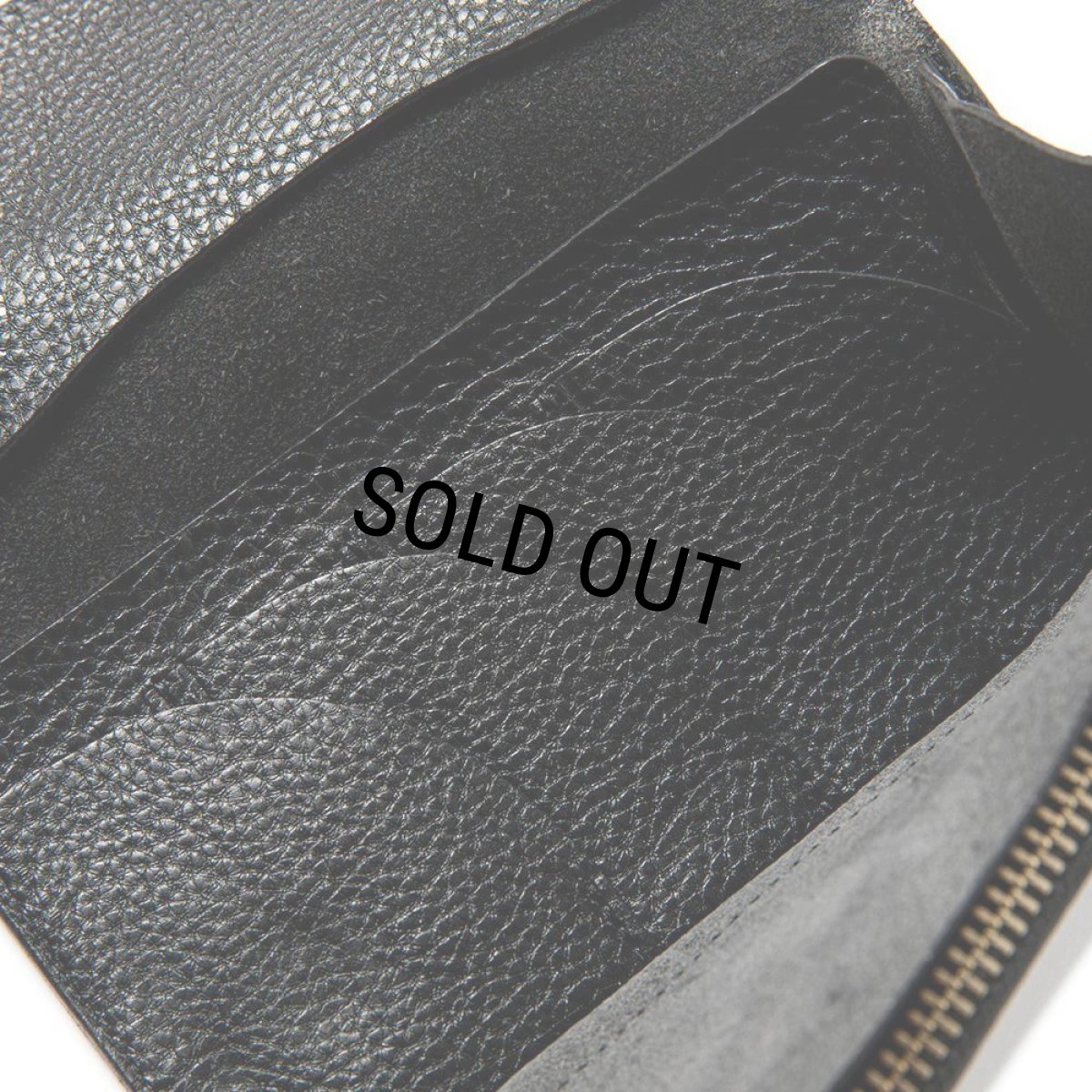 画像9: CALEE/STUDS LEATHER LONG WALLET（BLACK）［スタッズレザーロングウォレット-23秋冬］ (9)