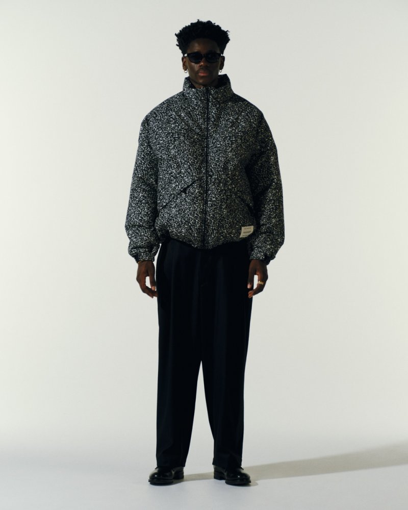 画像3: COOTIE PRODUCTIONS/T/W Jacquard Down Jacket（Black）［ジャガードダウンJKT-23秋冬］