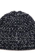 画像2: COOTIE PRODUCTIONS/Lowgauge Big Beanie（Black Mix）［ビッグビーニー-23秋冬］ (2)