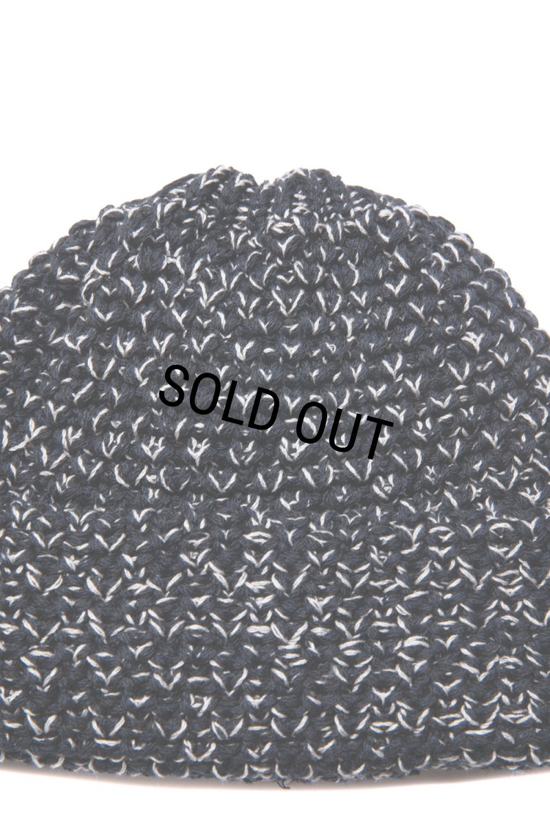 画像2: COOTIE PRODUCTIONS/Lowgauge Big Beanie（Black Mix）［ビッグビーニー-23秋冬］ (2)