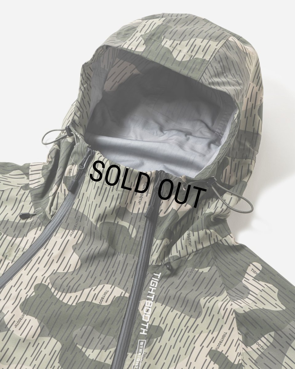 画像3: TIGHTBOOTH/RAIN CAMO 3 LAYER MOUNTAIN PARKA（Camo） 【30%OFF】［レインカモ3レイヤーマウンテンパーカー-23秋冬］ (3)