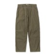 画像1: CALEE/VINTAGE TYPE BACK SATIN MIRITARY UTILITY PANTS（OLIVE） 【40%OFF】［ミリタリーユーティリティーパンツ-23秋冬］ (1)