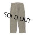 CALEE/VINTAGE TYPE BACK SATIN MIRITARY UTILITY PANTS（OLIVE） 【40%OFF】［ミリタリーユーティリティーパンツ-23秋冬］