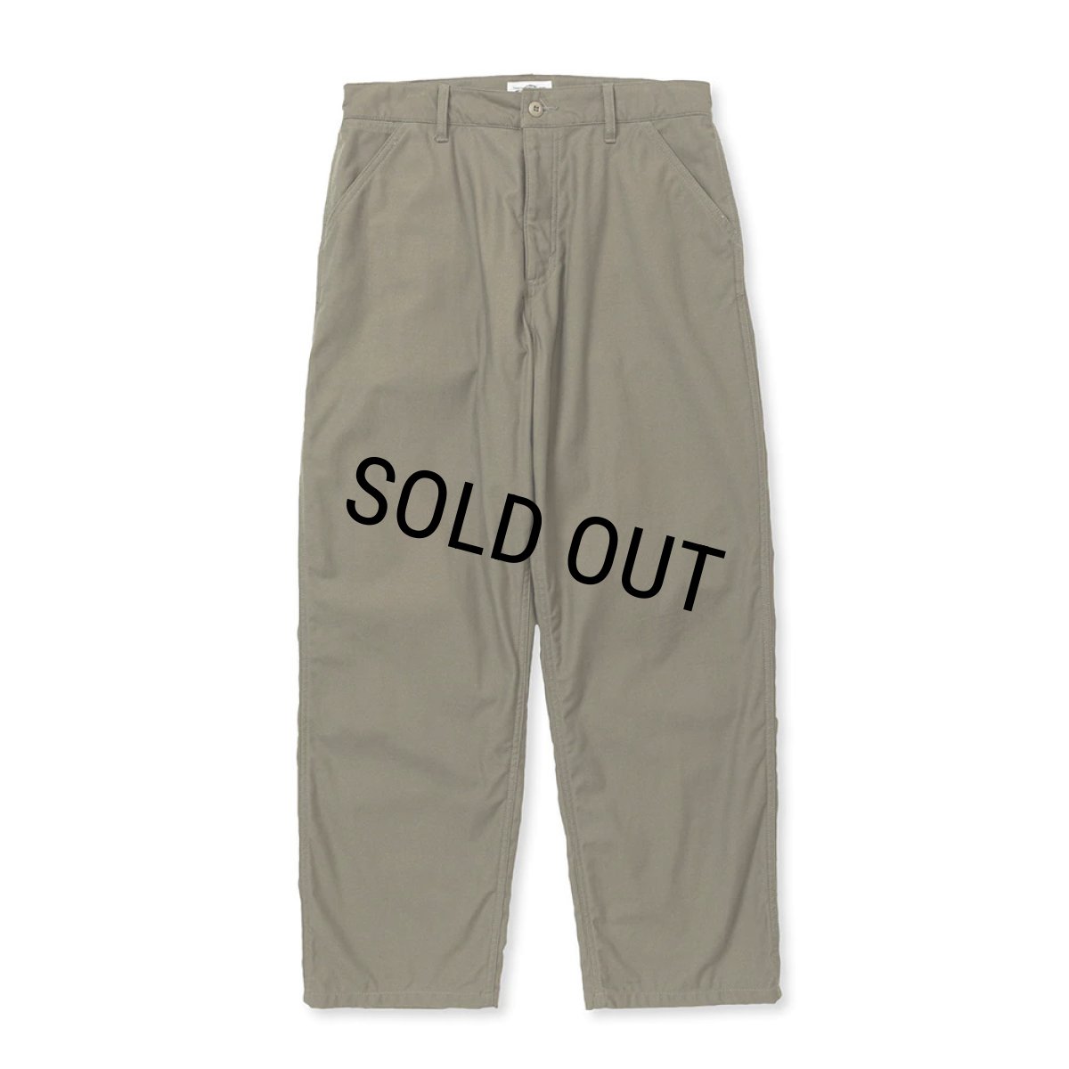 画像1: CALEE/VINTAGE TYPE BACK SATIN MIRITARY UTILITY PANTS（OLIVE） 【40%OFF】［ミリタリーユーティリティーパンツ-23秋冬］ (1)