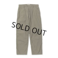 CALEE/VINTAGE TYPE BACK SATIN MIRITARY UTILITY PANTS（OLIVE） 【40%OFF】［ミリタリーユーティリティーパンツ-23秋冬］