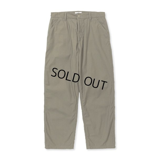 画像1: CALEE/VINTAGE TYPE BACK SATIN MIRITARY UTILITY PANTS（OLIVE） 【40%OFF】［ミリタリーユーティリティーパンツ-23秋冬］