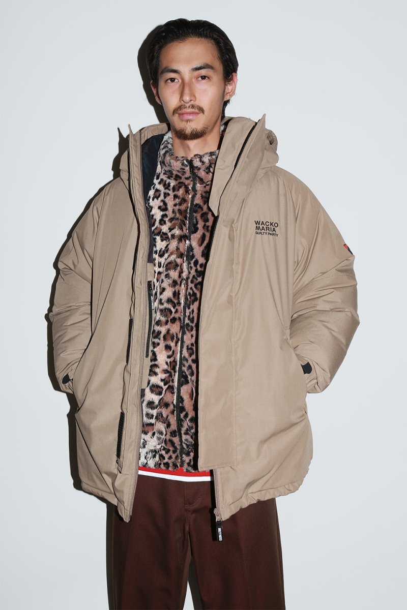 画像3: WACKO MARIA/NANGA / MOUNTAIN BELAY COAT（BEIGE）［マウンテンビレーコート-23秋冬］