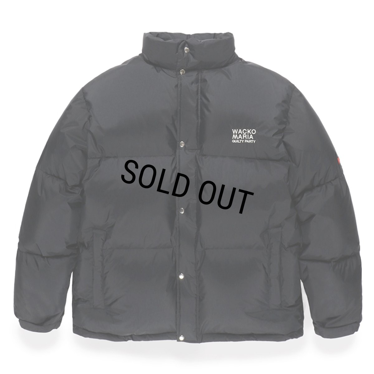 画像1: WACKO MARIA/NANGA / DOWN JACKET（BLACK）［ダウンJKT-23秋冬］ (1)