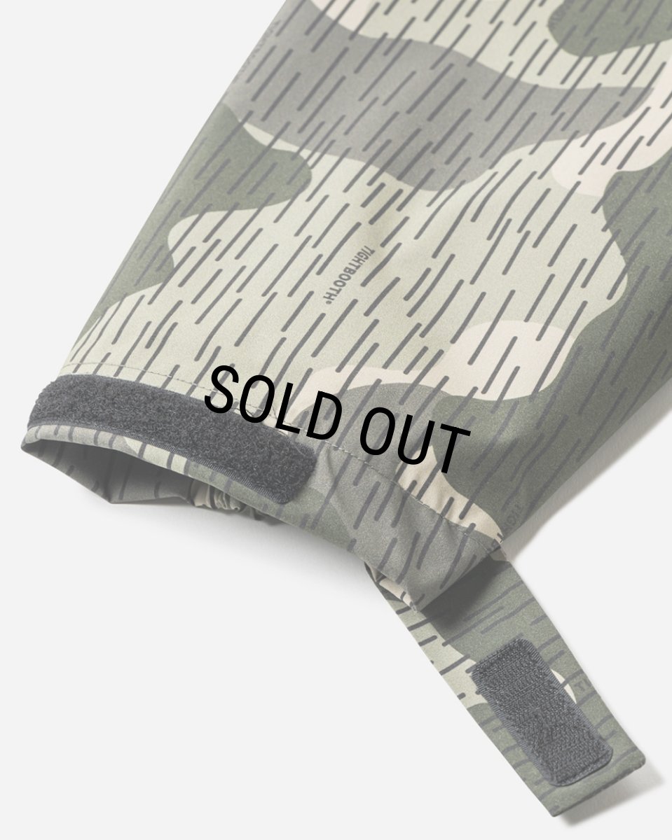 画像10: TIGHTBOOTH/RAIN CAMO 3 LAYER MOUNTAIN PARKA（Camo） 【30%OFF】［レインカモ3レイヤーマウンテンパーカー-23秋冬］ (10)