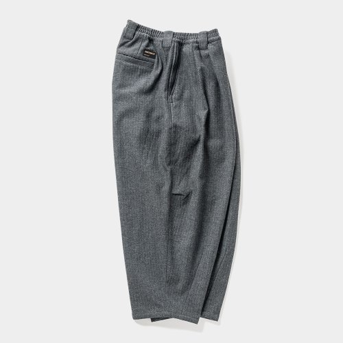 他の写真2: TIGHTBOOTH/WOOL HERRINGBONE BALLOON PANTS（Charcoal） 【20%OFF】［ウールヘリンボーンバルーンパンツ-23秋冬］