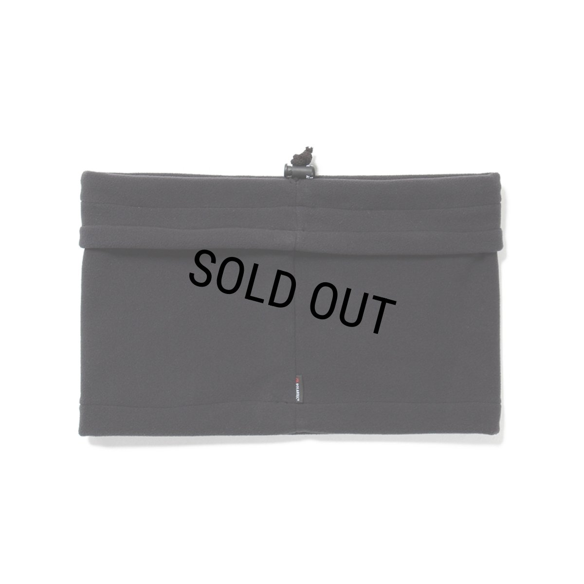 画像2: WACKO MARIA/FLEECE NECK WARMER（BLACK）［フリースネックウォーマー-23秋冬］ (2)