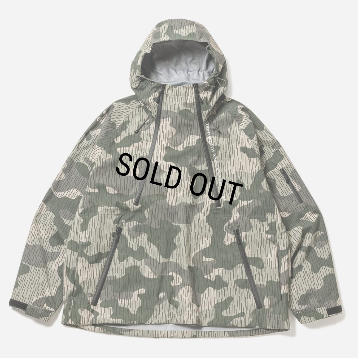 画像1: TIGHTBOOTH/RAIN CAMO 3 LAYER MOUNTAIN PARKA（Camo） 【30%OFF】［レインカモ3レイヤーマウンテンパーカー-23秋冬］ (1)