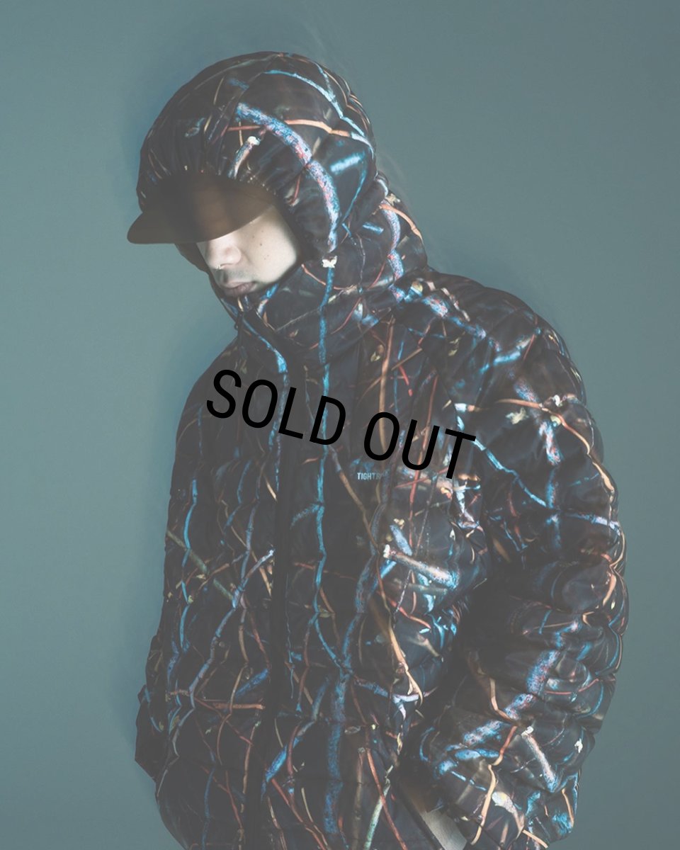 画像12: TIGHTBOOTH/LIGHT DOWN JKT（Branch Camo） 【30%OFF】［ライトダウンJKT-23秋冬］ (12)